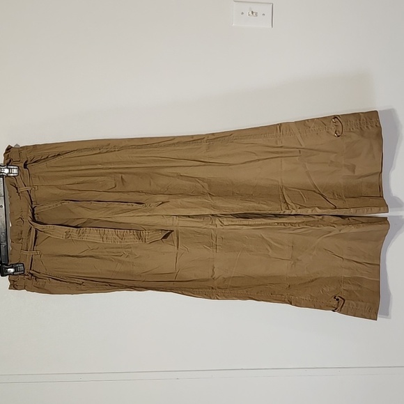 Rewind Wide Leg Tie Waist Pants Brown Size Small - Picture 8 of 8